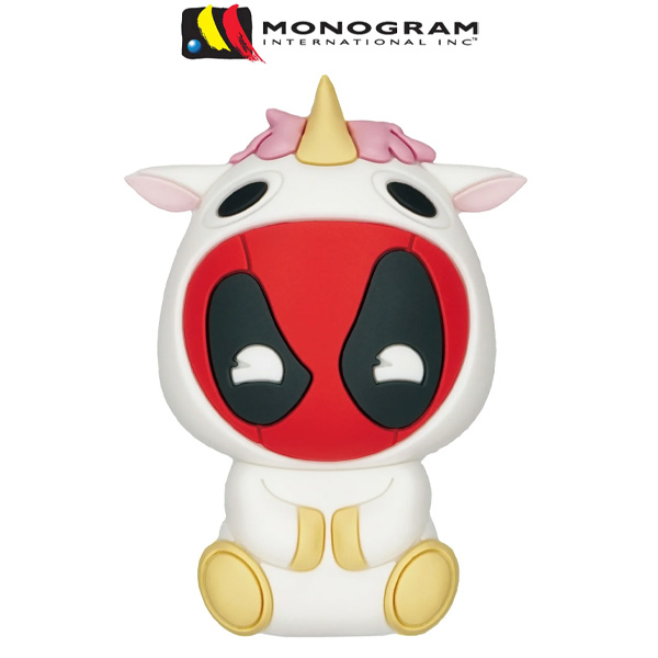 Monogram Marvel Deadpool 3D Bag Clips Exclusive 3 Pack